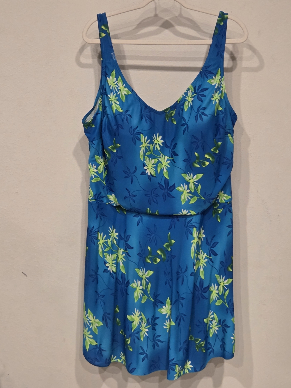 Blair Blue Swim Floral Dress